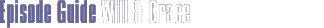 Episode Guide
